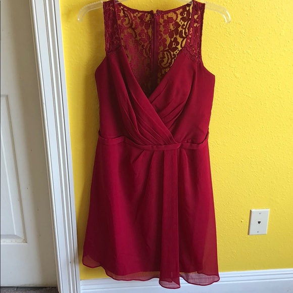 David's Bridal Dresses & Skirts - David’s Bridal lace back dress